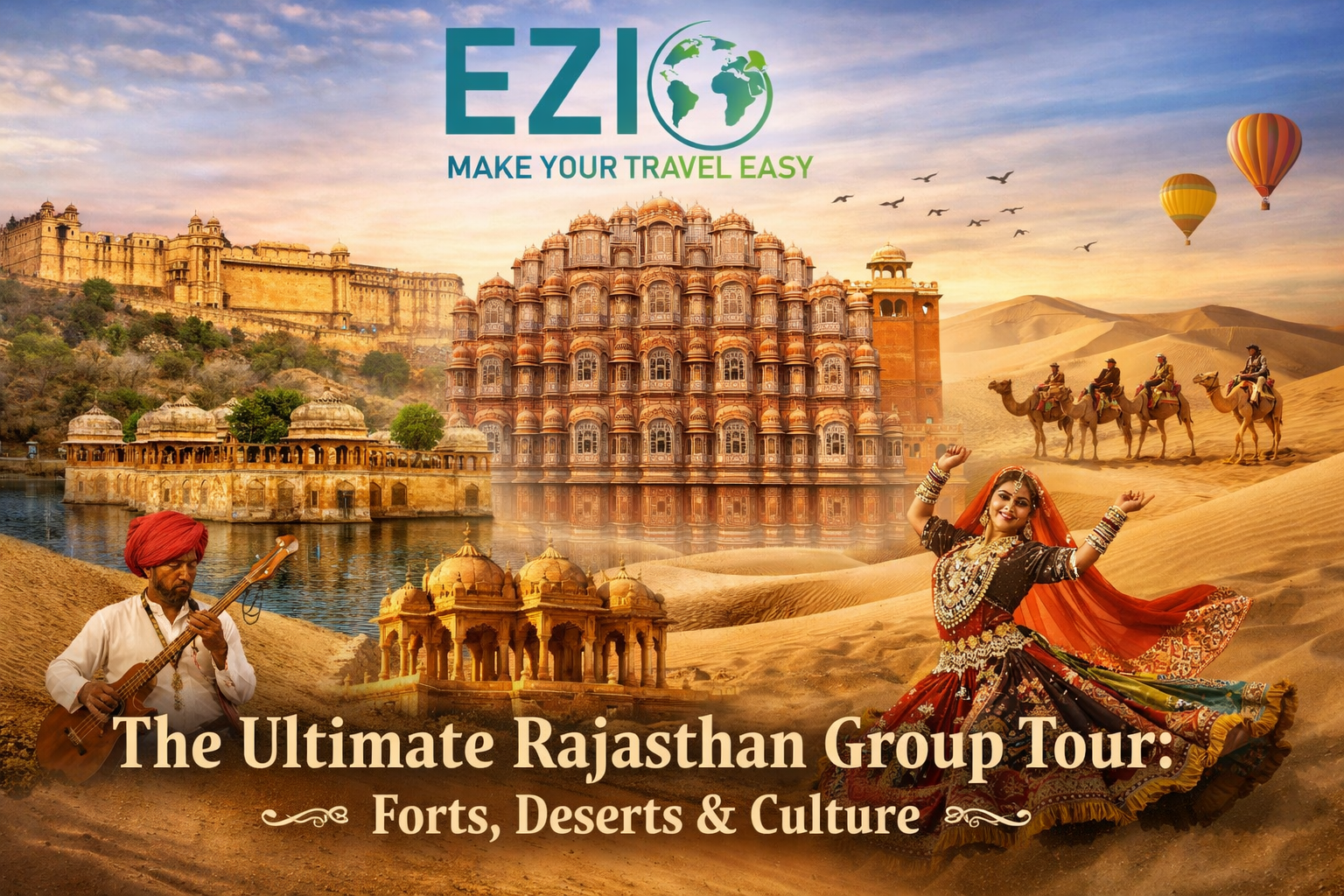 The Ultimate Rajasthan Group Tour: Forts, Deserts & Culture